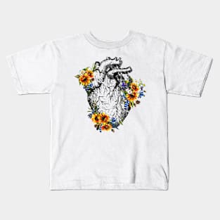 Heart Anatomy Kids T-Shirt